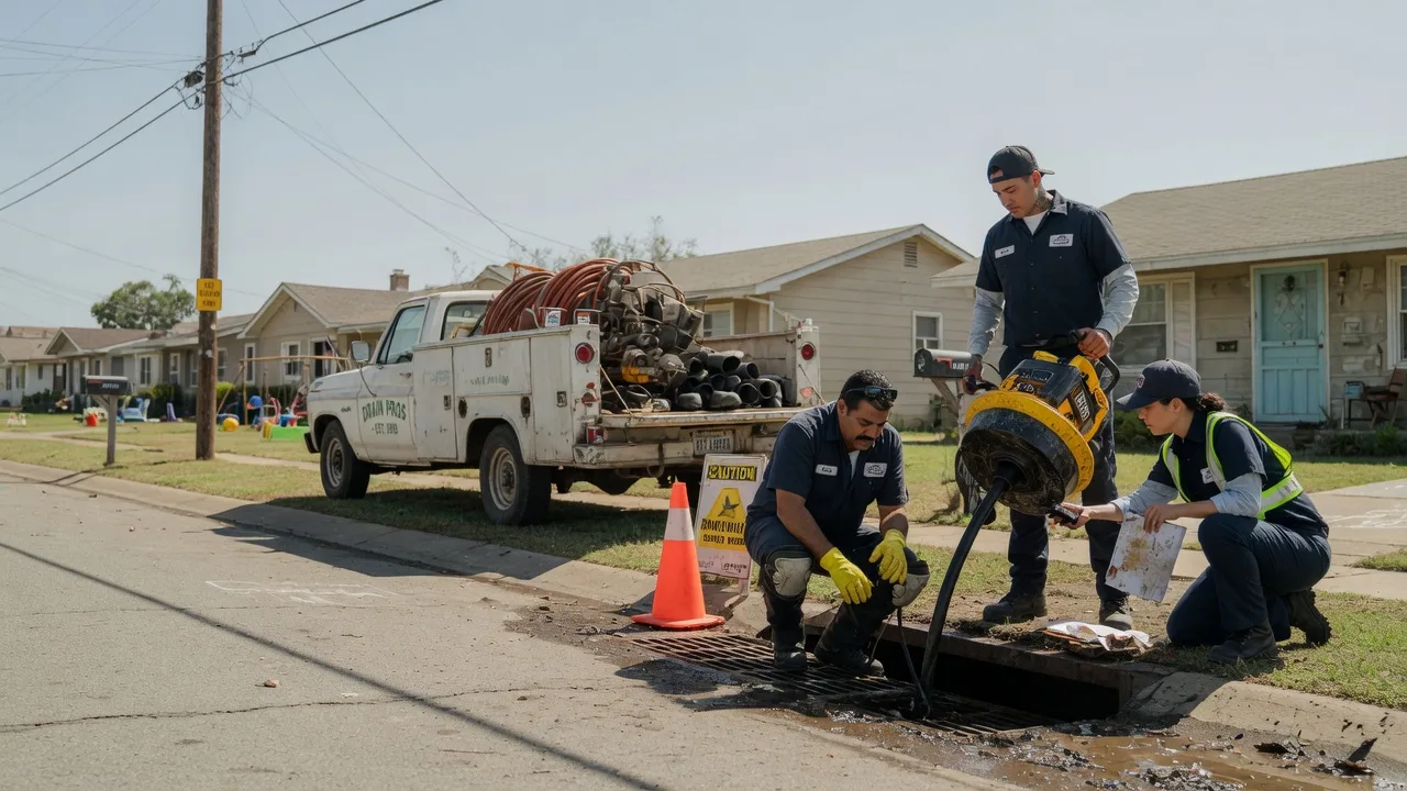 Drain Cleaning in Waka, TX near me